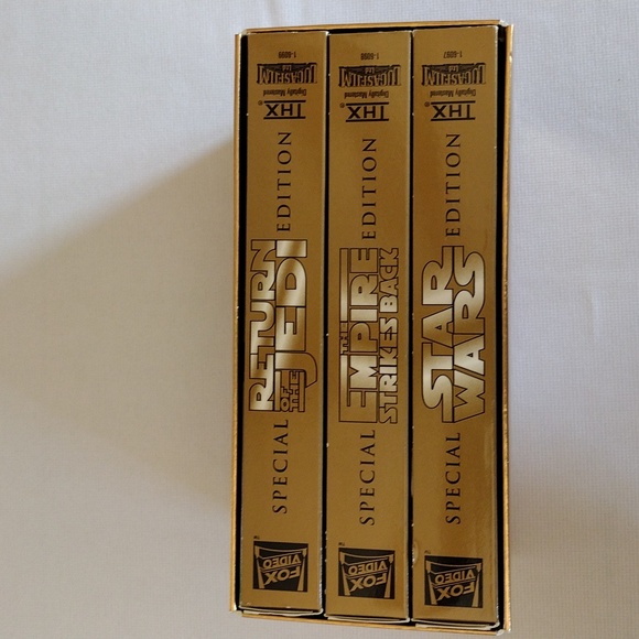 Star Wars Trilogy Special Edition 3 VHS Tapes 1997 Twentieth Century Fox - Picture 4 of 7